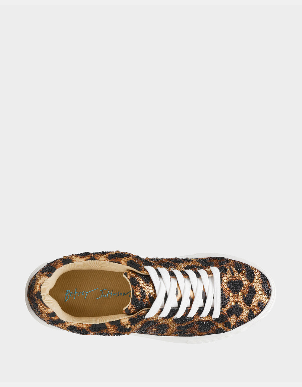 SIDNY LEOPARD Women's Leopard Sneaker | Betsey Johnson Smart Buy