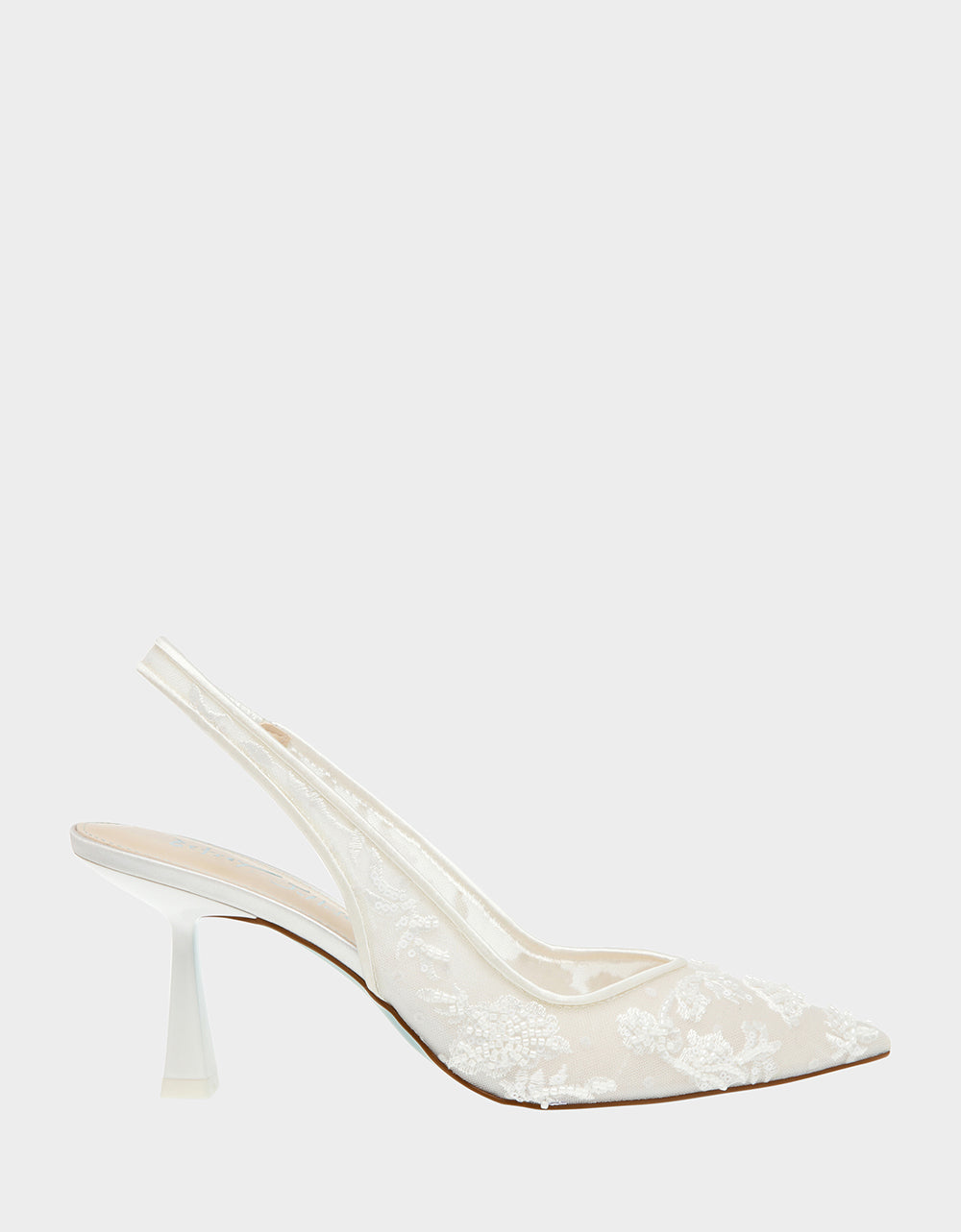 NIKKI IVORY Slingback Heels | Betsey Johnson Great Value