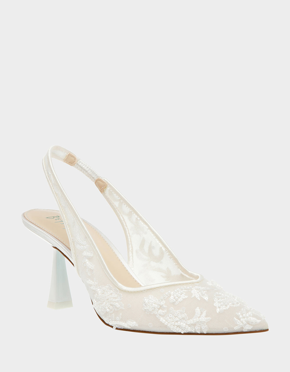 NIKKI IVORY Slingback Heels | Betsey Johnson Great Value