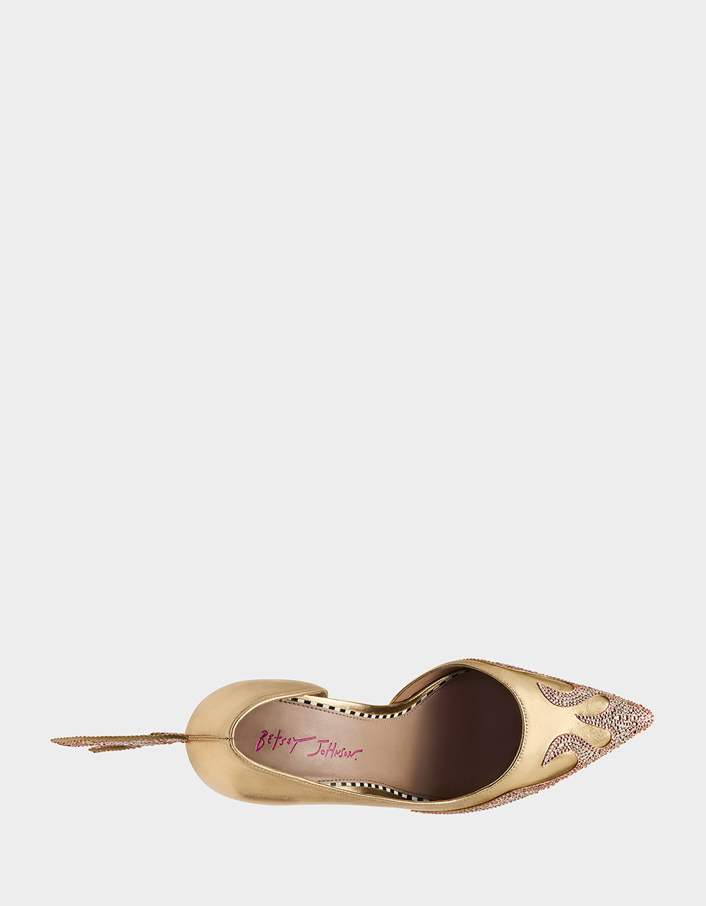 PHOENIX METAL MULTI Pointed-Toe Pump Women's Heel | Betsey Johnson Discount