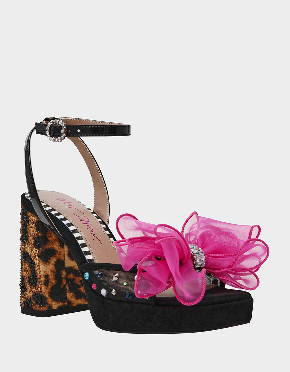 PALLOMA BLACK MULTI Women's Platform Block Heel | Betsey Johnson Best Price