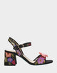 BLACK FLORAL