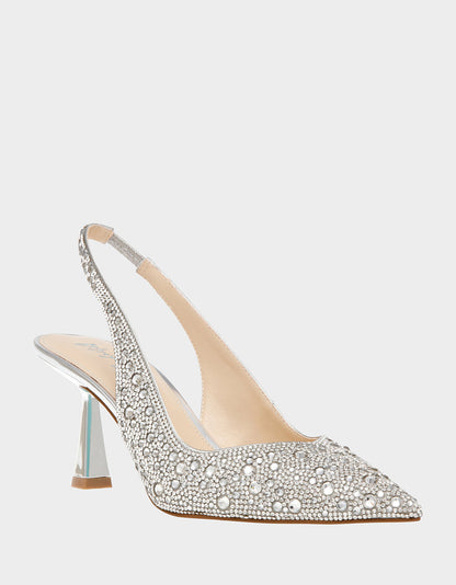 CLARK SILVER Pumps | Betsey Johnson Popular