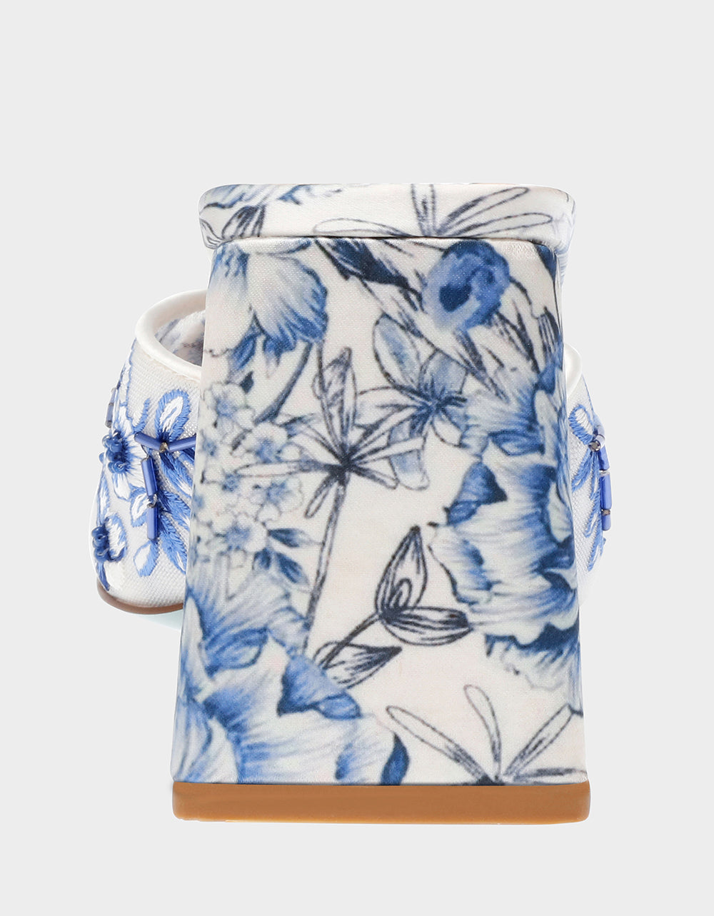 ROO BLUE FLORAL Slip-On Heel | Betsey Johnson Deals