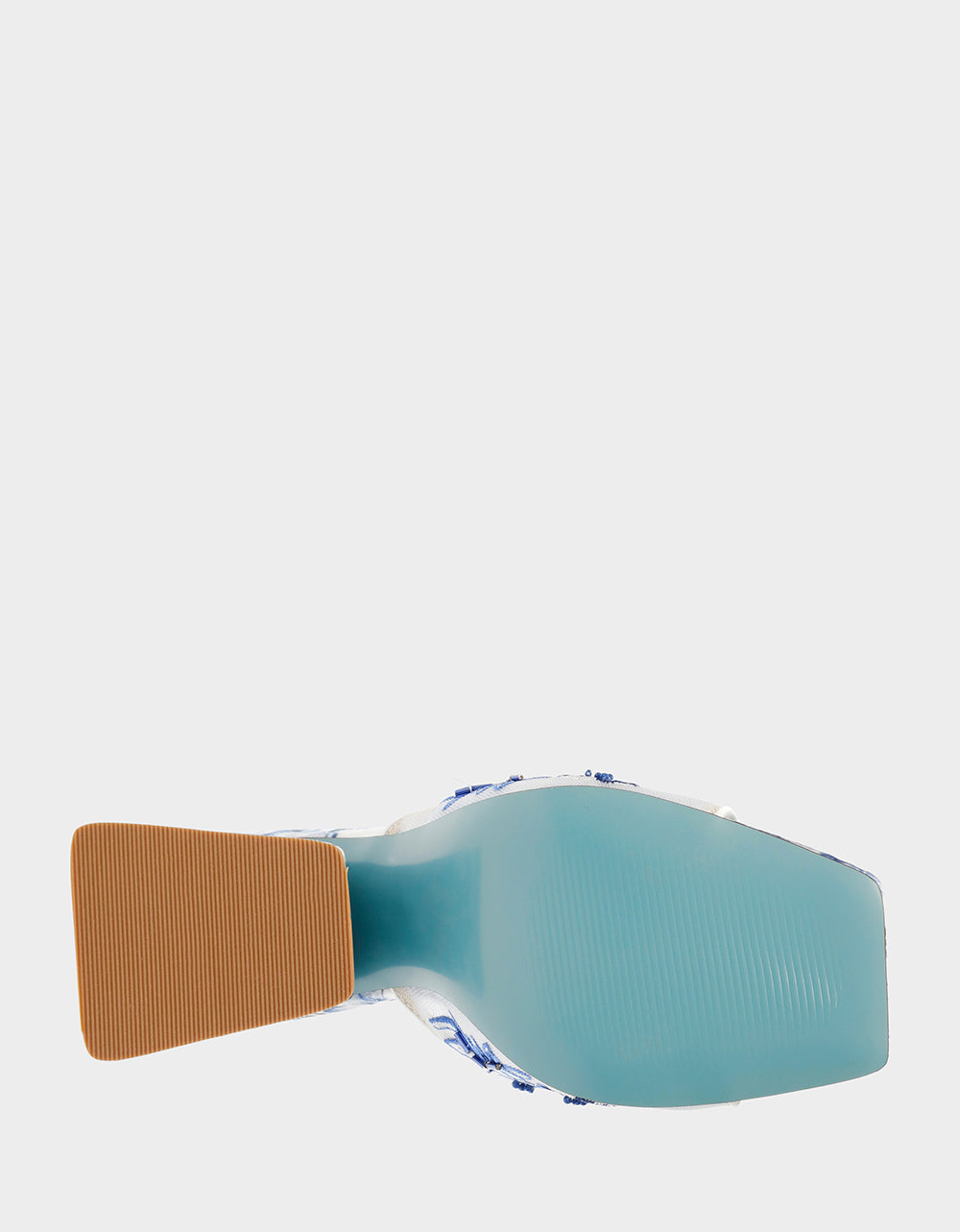 ROO BLUE FLORAL Slip-On Heel | Betsey Johnson Deals