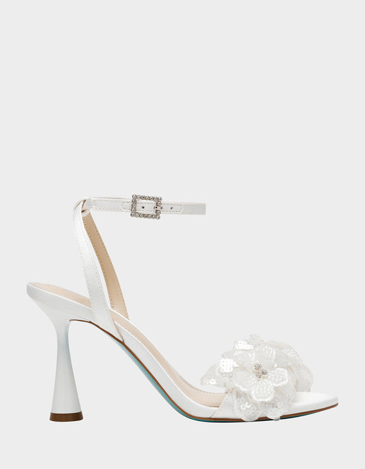 CALI IVORY Strappy Heel | Betsey Johnson Great Value