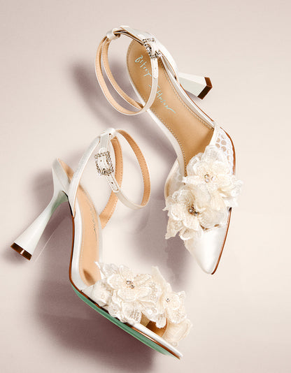 CALI IVORY Strappy Heel | Betsey Johnson Great Value