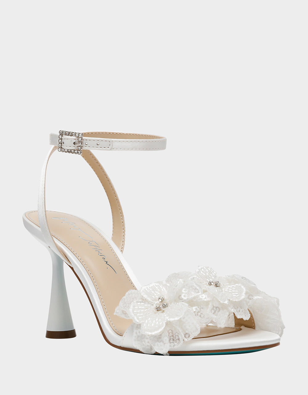 CALI IVORY Strappy Heel | Betsey Johnson Great Value