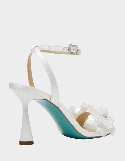 CALI IVORY Strappy Heel | Betsey Johnson Great Value
