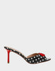 WHITE/BLACK POLKA DOT