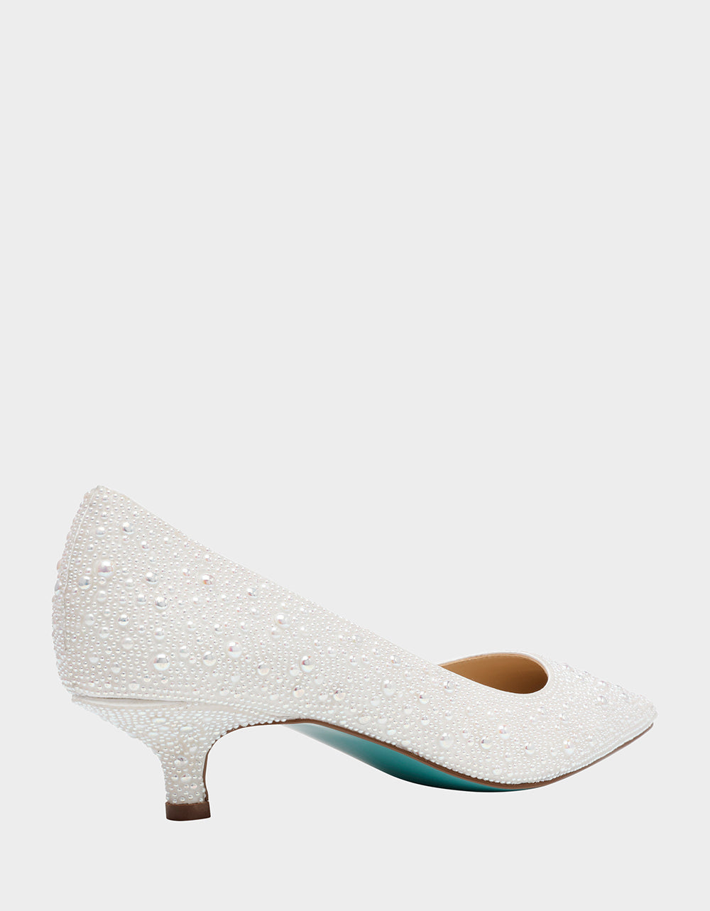 SCOUT PEARL Bridal Kitten Heel | Betsey Johnson Deals
