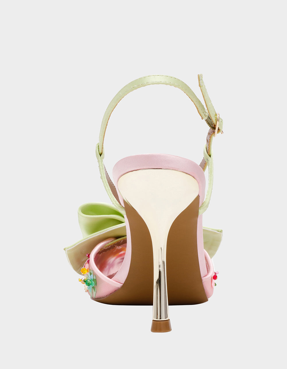 MELISA PINK MULTI Women's Floral Bow Stiletto Heel | Betsey Johnson Hot Sale