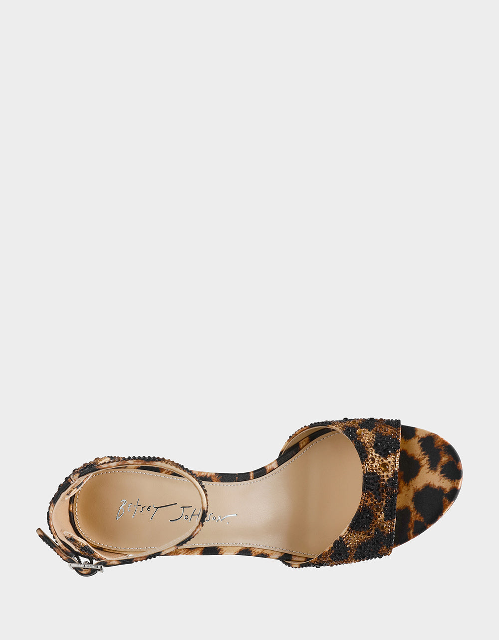 KAMI LEOPARD Block Heel Open Toe Women's Heel | Betsey Johnson Sale