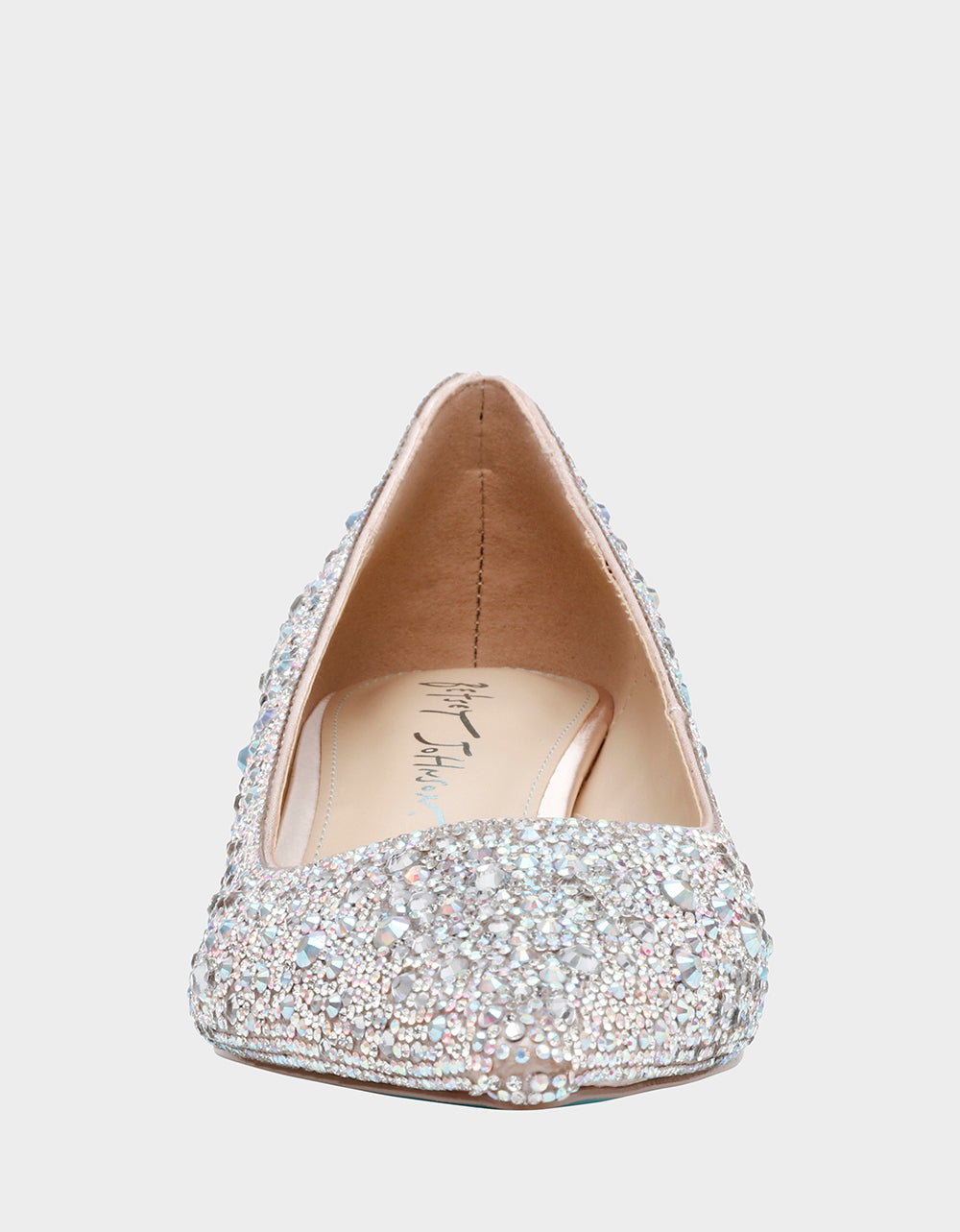 SCOUT RHINESTONE Bridal Kitten Heel | Betsey Johnson Discount