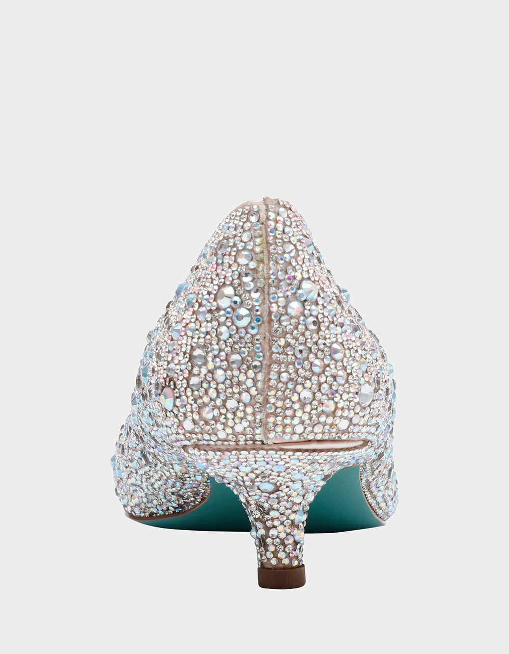 SCOUT RHINESTONE Bridal Kitten Heel | Betsey Johnson Discount