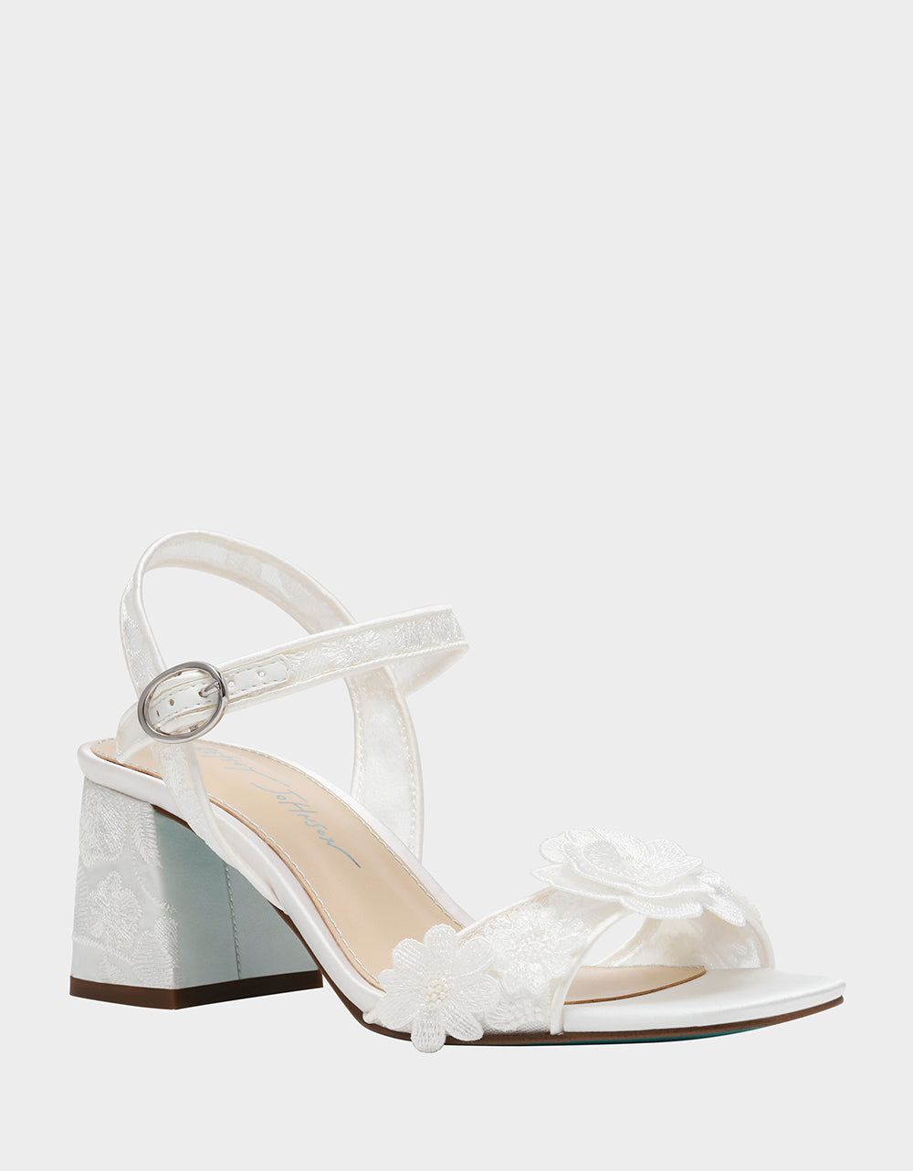 BLARE IVORY Square-Toe Block Heel | Betsey Johnson Everyday