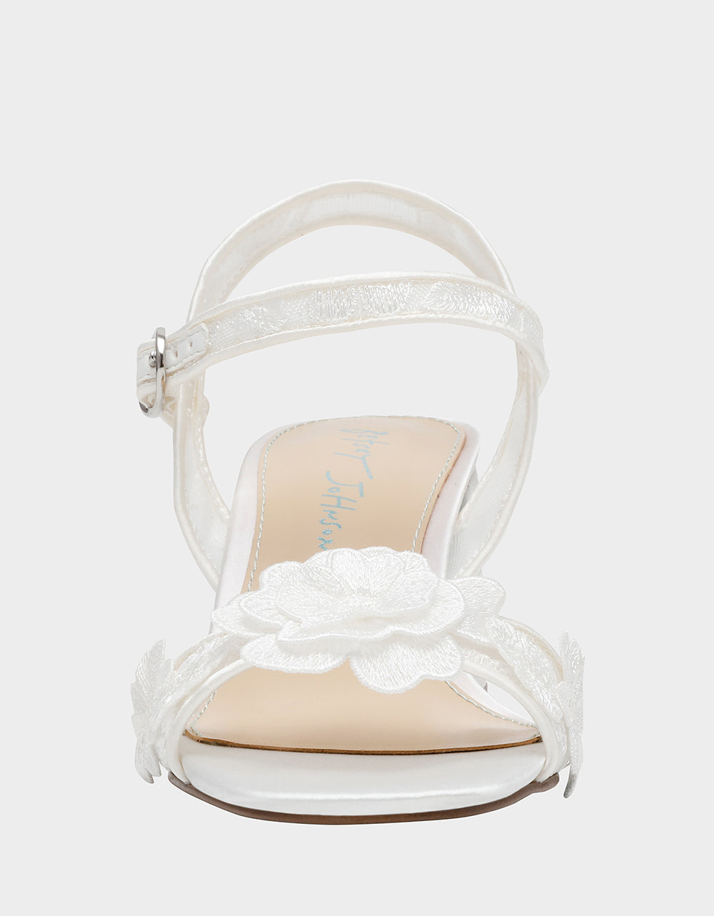 BLARE IVORY Square-Toe Block Heel | Betsey Johnson Everyday