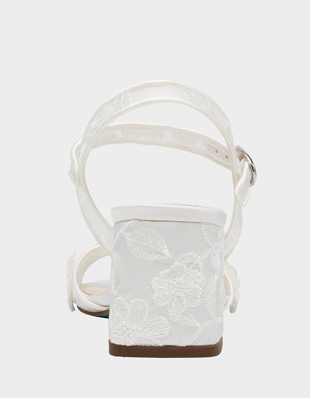 BLARE IVORY Square-Toe Block Heel | Betsey Johnson Everyday