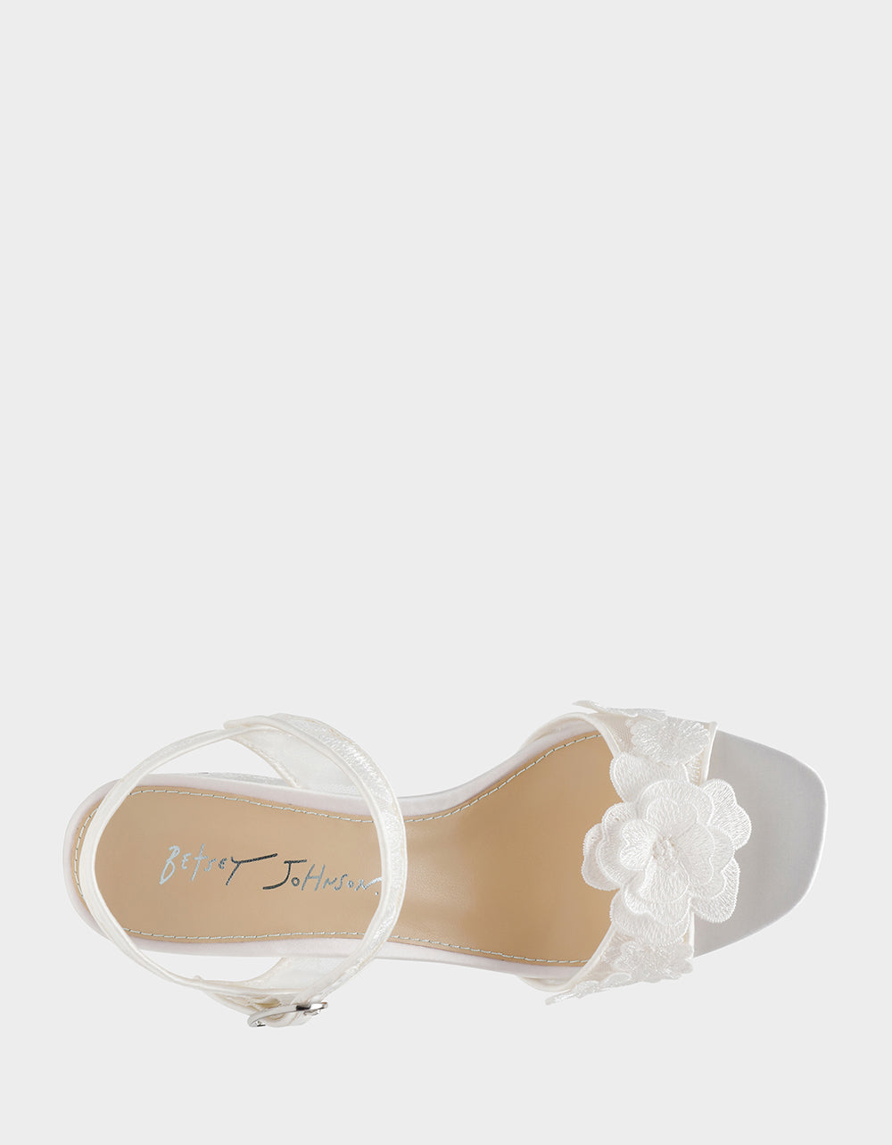 BLARE IVORY Square-Toe Block Heel | Betsey Johnson Everyday