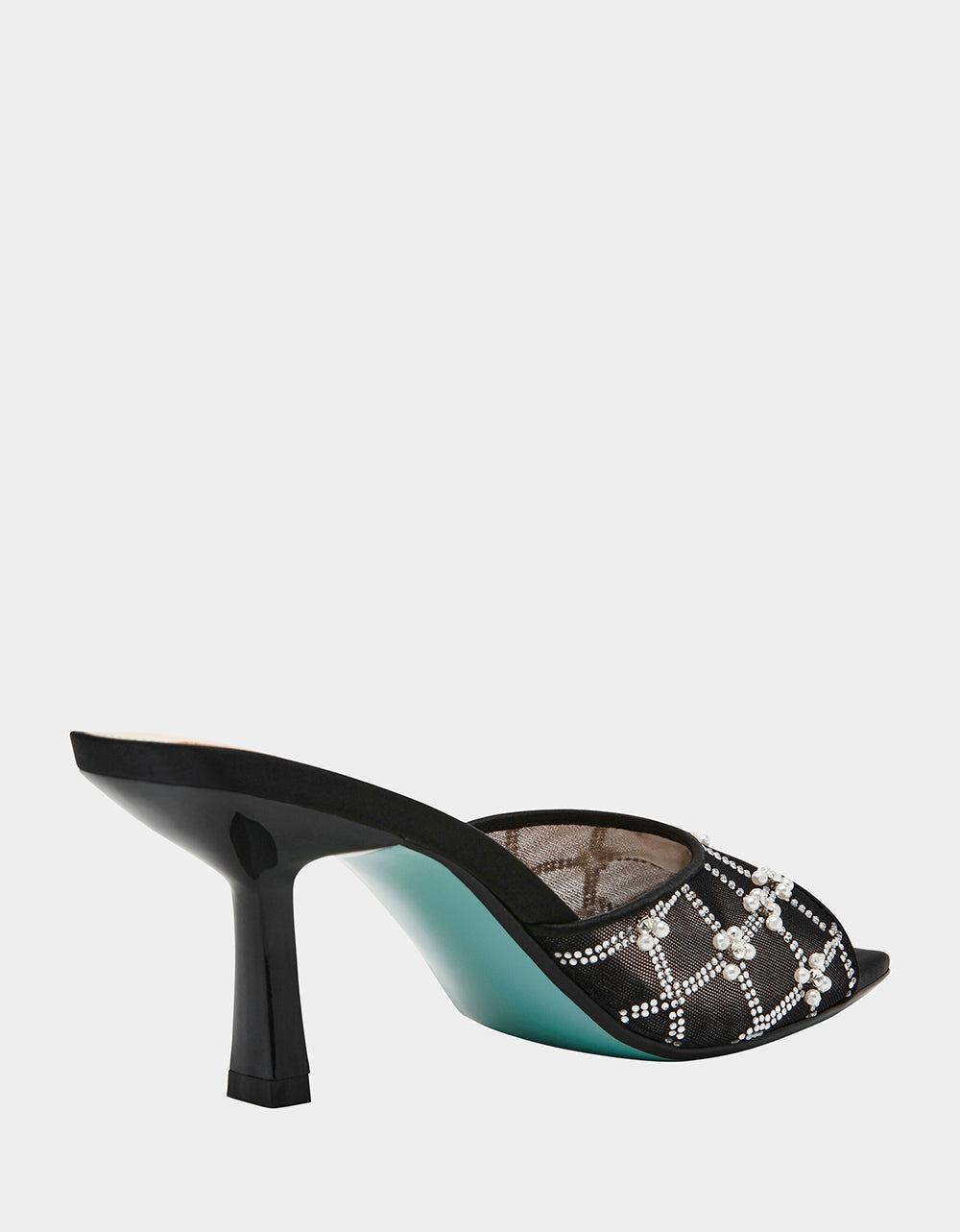 EMM BLACK Slip-On Mule | Betsey Johnson Top Pick