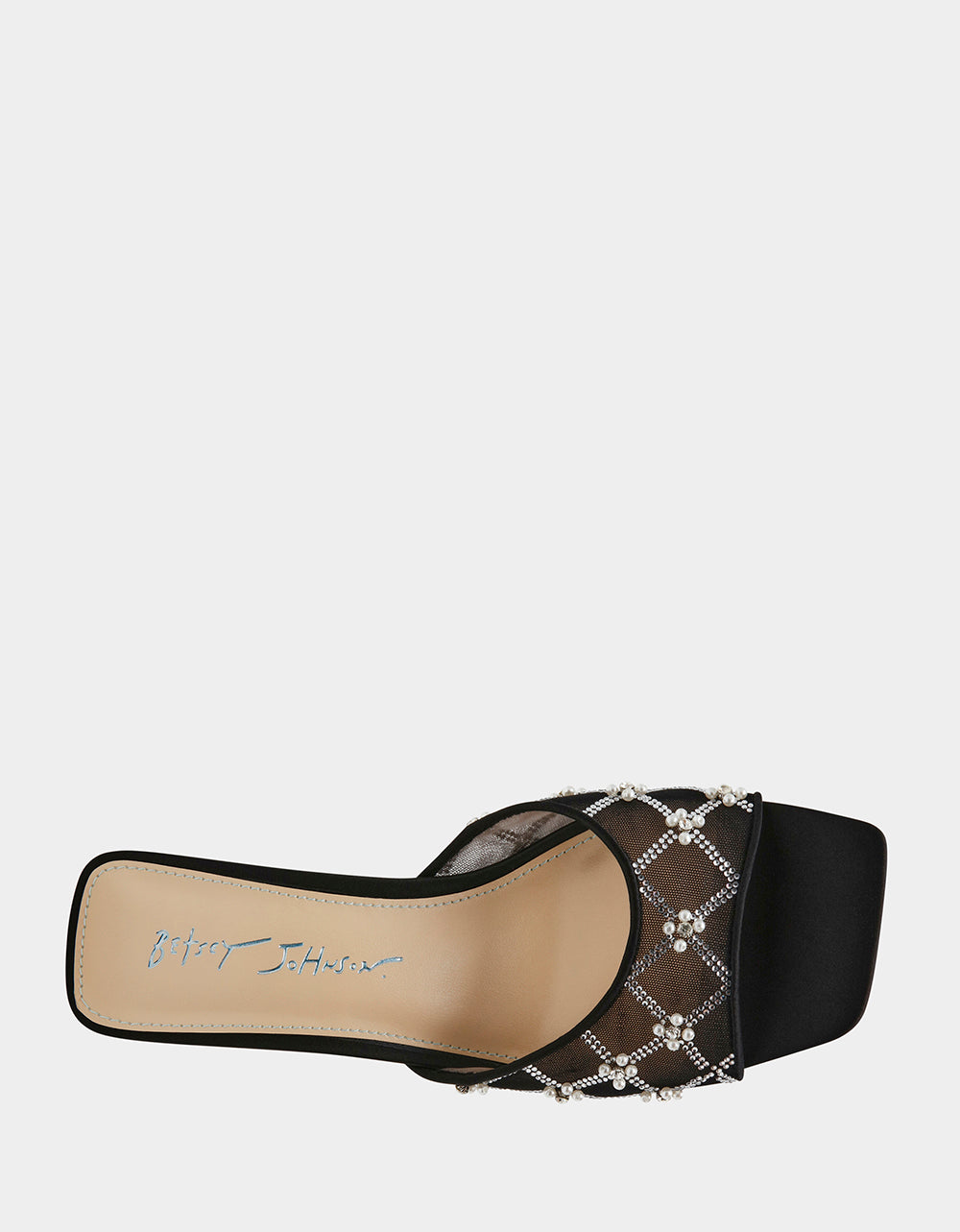 EMM BLACK Slip-On Mule | Betsey Johnson Top Pick
