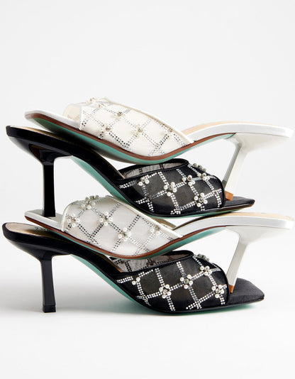 EMM BLACK Slip-On Mule | Betsey Johnson Top Pick