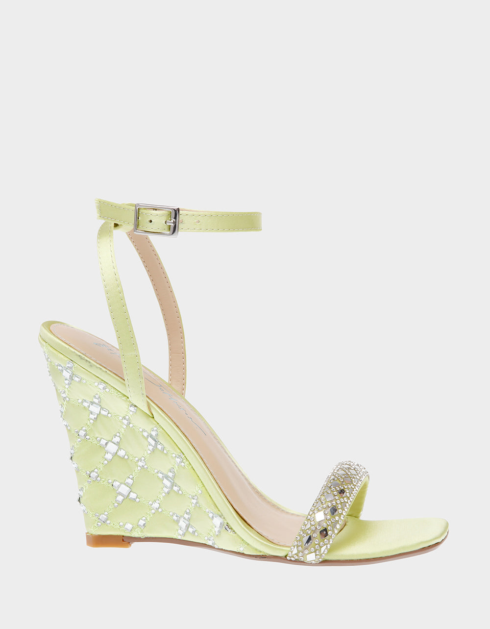 SIMON LIME Wedge Heel | Betsey Johnson Featured
