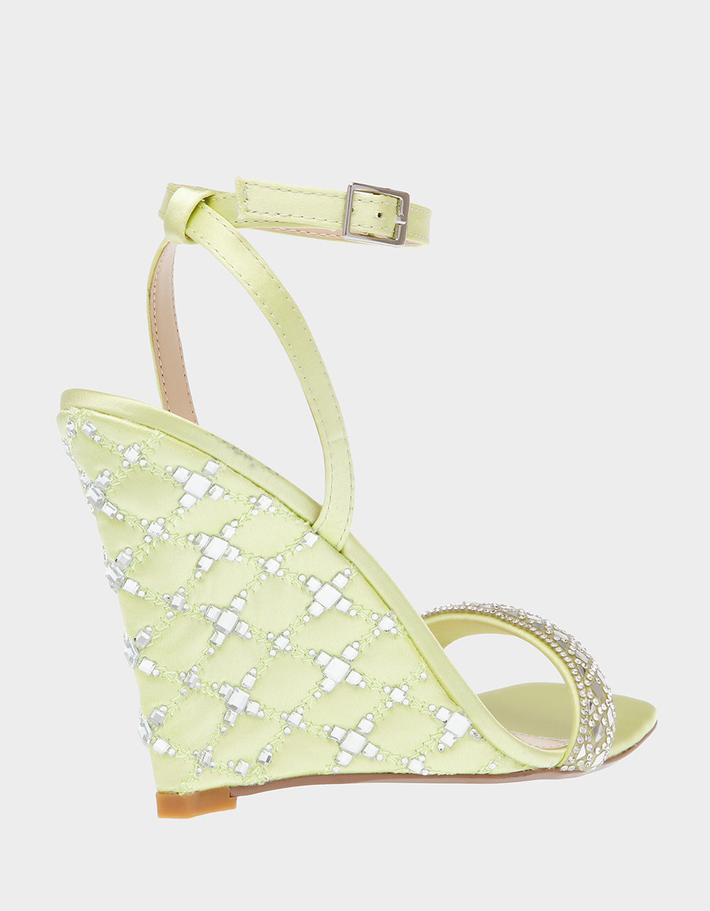 SIMON LIME Wedge Heel | Betsey Johnson Featured