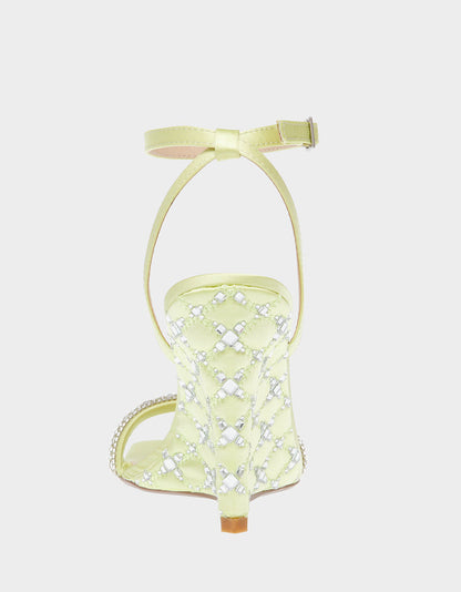 SIMON LIME Wedge Heel | Betsey Johnson Featured