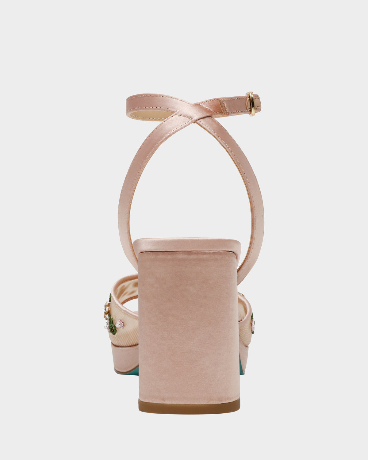 KIRRA NUDE Platform Strappy Square-Toe Block Heel | Betsey Johnson Customer Favorite