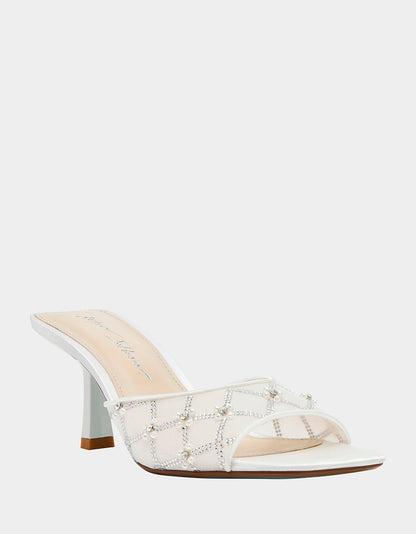 EMM IVORY Slip-On Mule Sandal | Betsey Johnson Hot Sale
