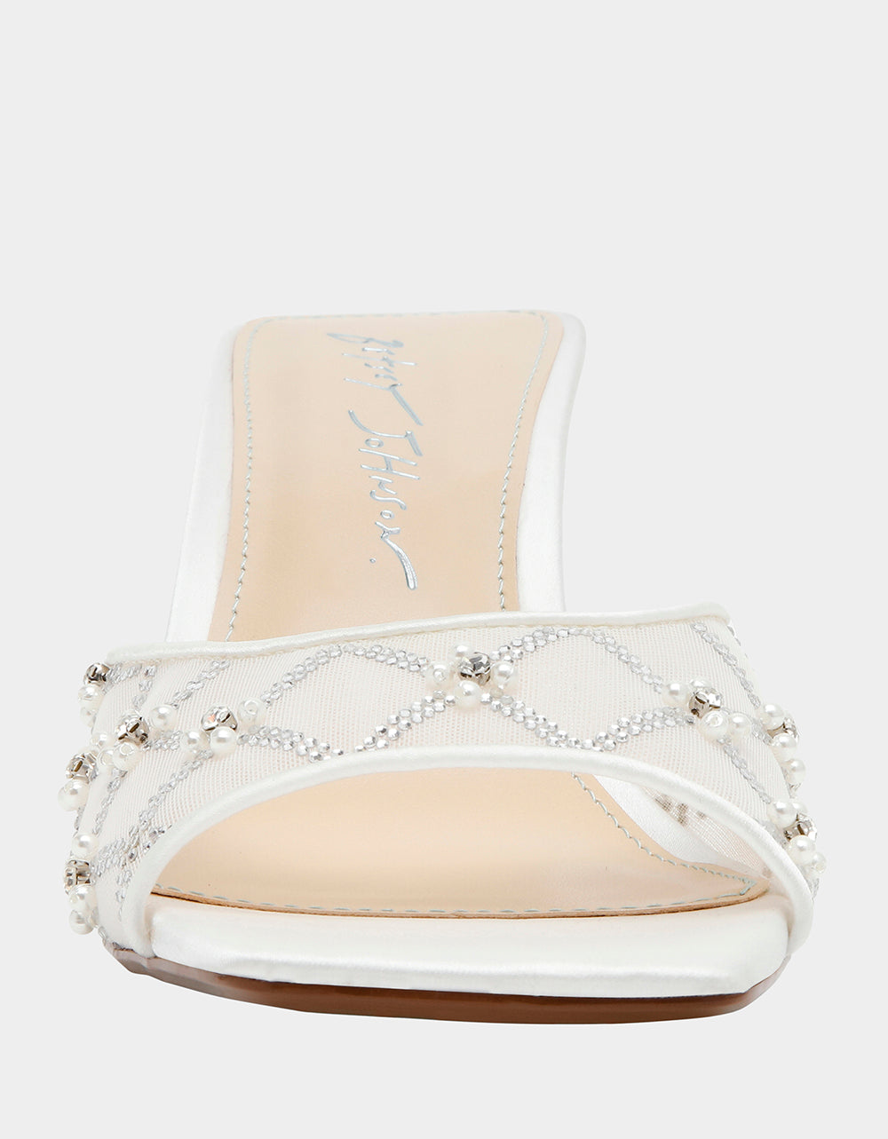 EMM IVORY Slip-On Mule Sandal | Betsey Johnson Hot Sale