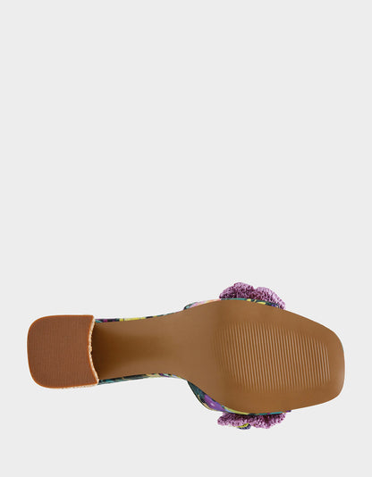 DIETRICH BRIGHT MULTI Square-Toe Mule Heel | Betsey Johnson Best Price