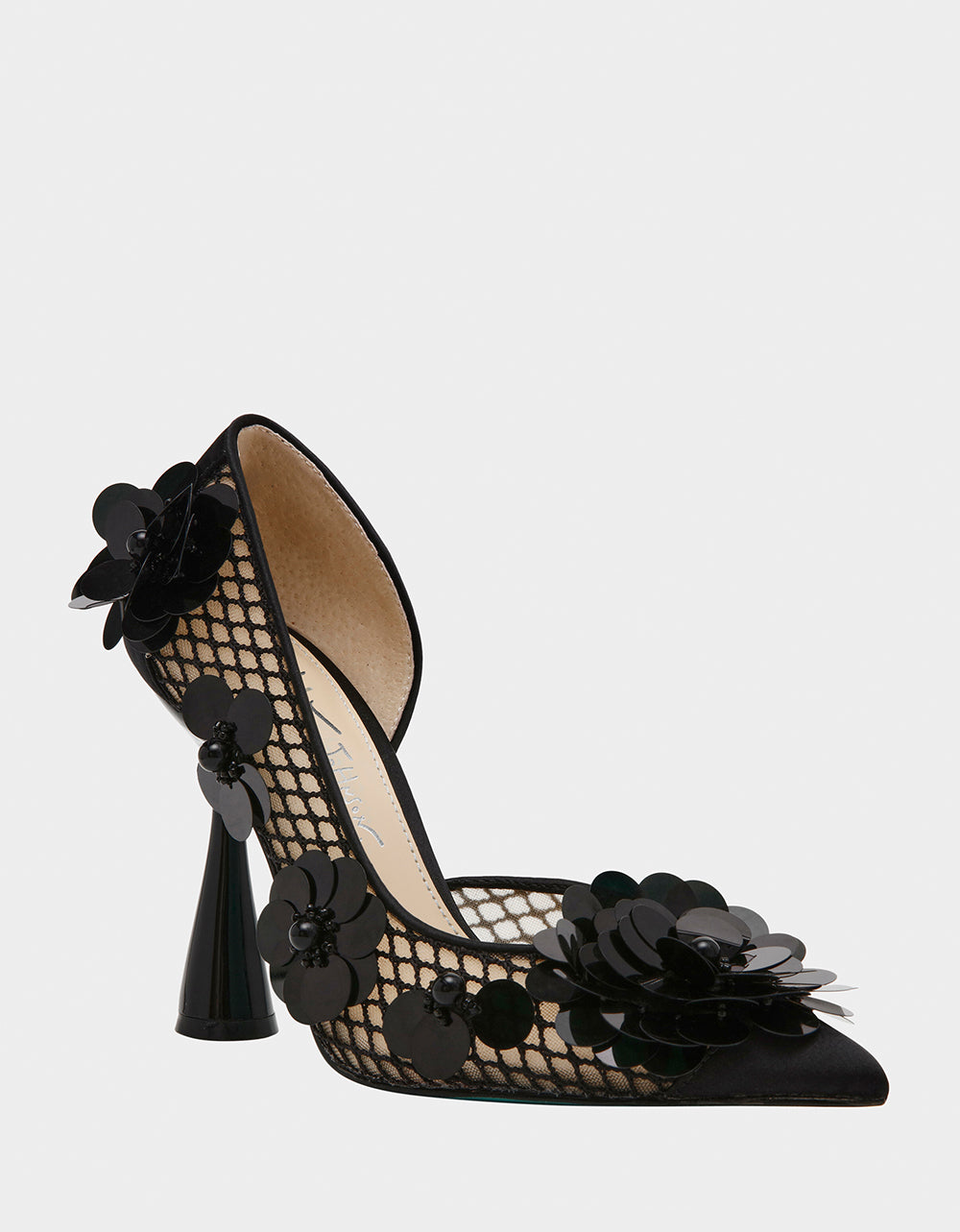 NASH BLACK Pointed Toe Heel | Betsey Johnson Smart Buy
