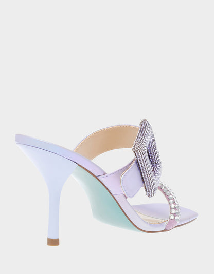ANNY LAVENDER Bridal Heel | Betsey Johnson Special Offer