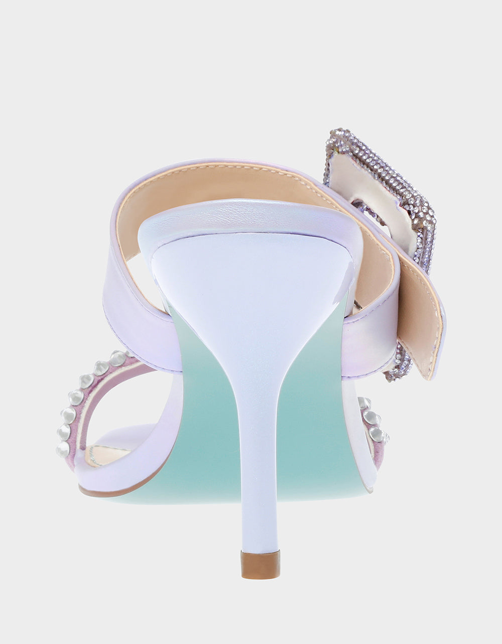 ANNY LAVENDER Bridal Heel | Betsey Johnson Special Offer