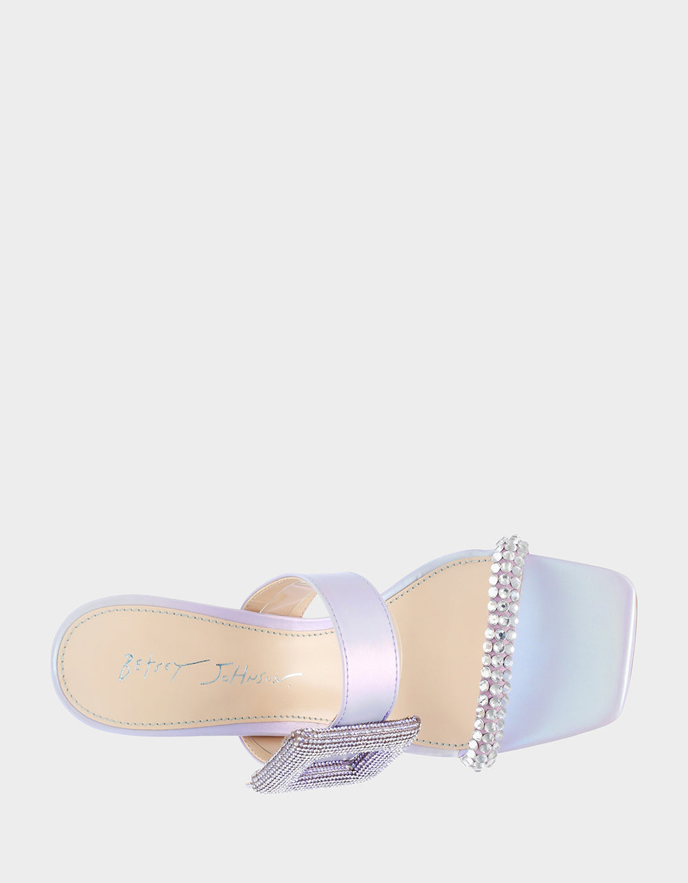 ANNY LAVENDER Bridal Heel | Betsey Johnson Special Offer