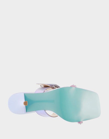 ANNY LAVENDER Bridal Heel | Betsey Johnson Special Offer