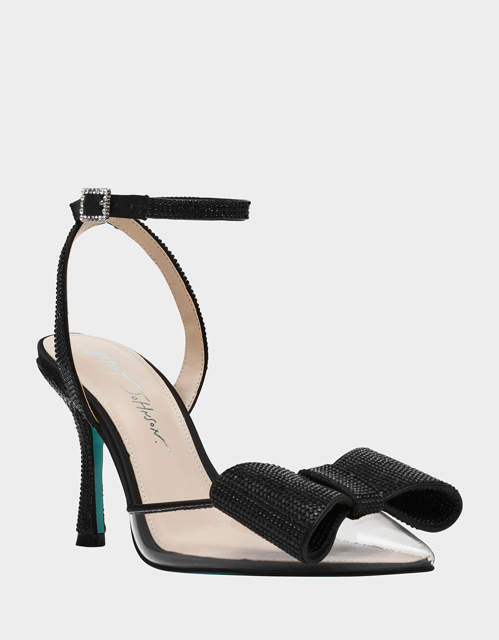 HART BLACK Bow Heels | Betsey Johnson Best Price