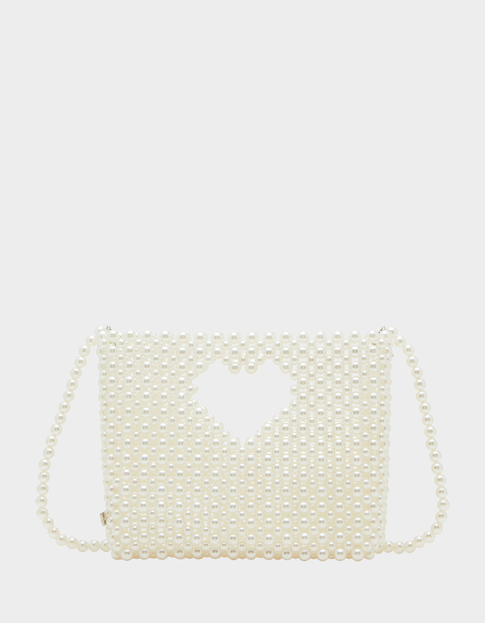 GOSSIP PEARL TOP HANDLE CROSSBODY PEARL | Betsey Johnson Exclusive