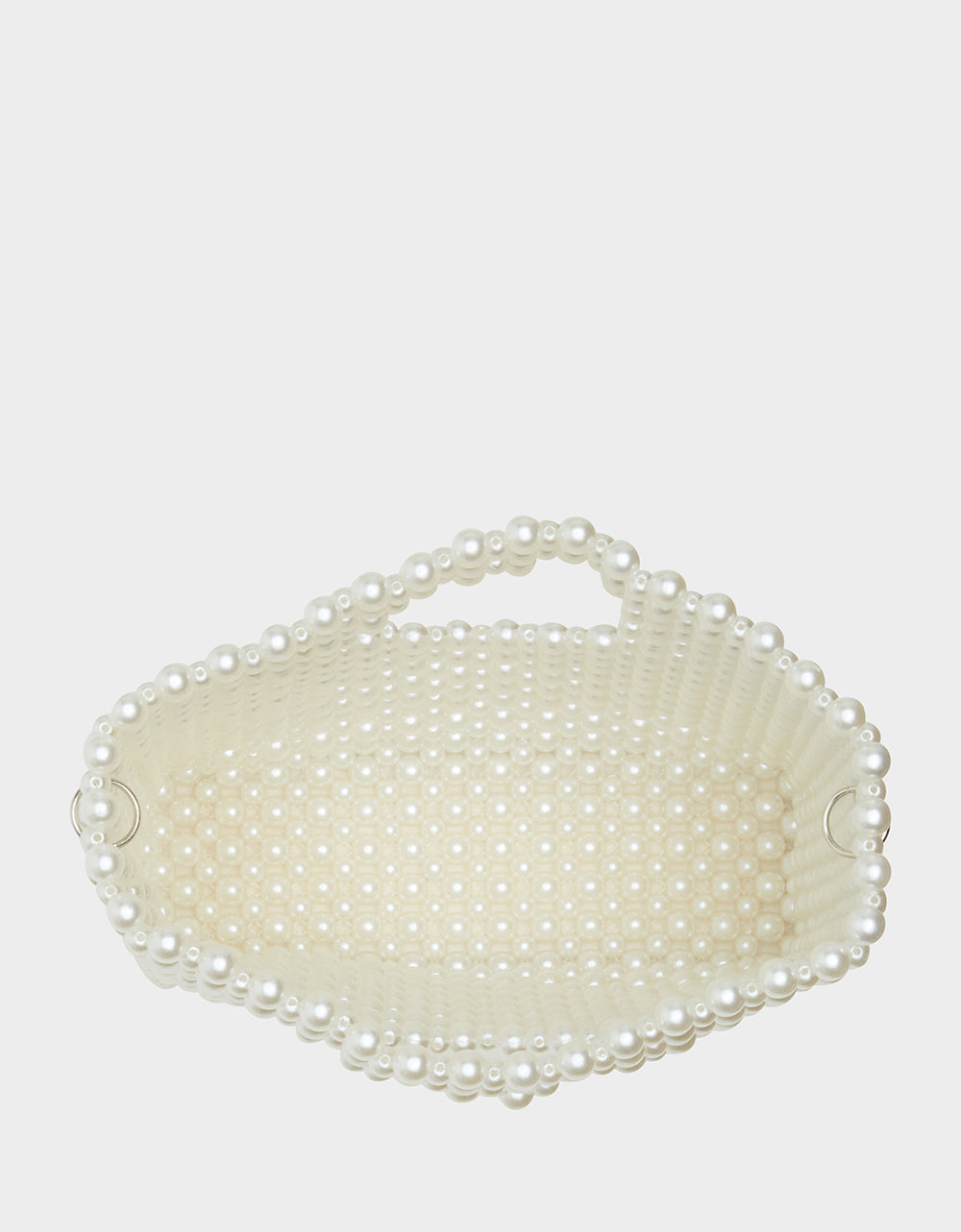 GOSSIP PEARL TOP HANDLE CROSSBODY PEARL | Betsey Johnson Exclusive